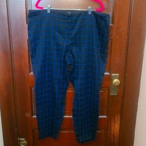 Black and Blue Alfani work women's pants, Size 24W
